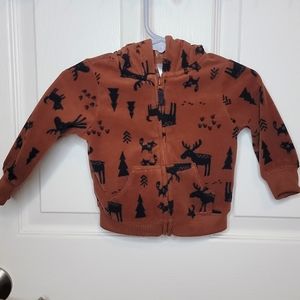 Zip-up Fleece Hoodie